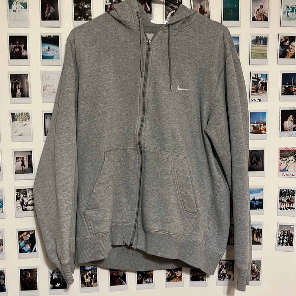 Grey Nike hoodie